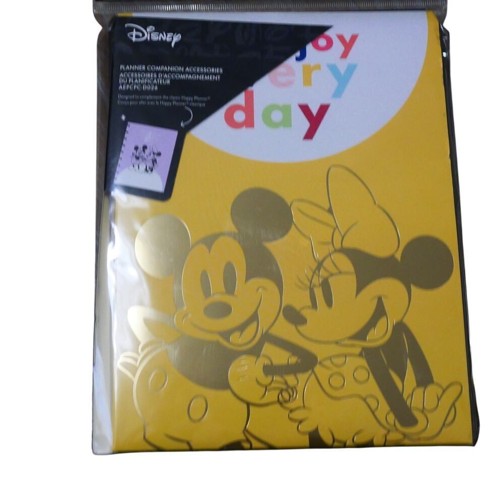 NEW Happy Planner Disney Minnie Mickey Classic Planner Companion Folders Papers